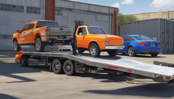 Transporter une voiture sur remorque : étapes essentielles à connaître